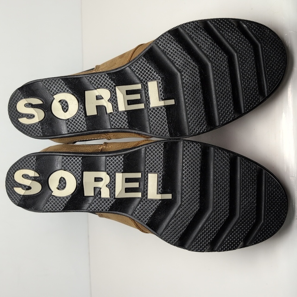 Sorel Joan of Arctic II hidden wedge brown ankle boot womans sz 9.5 EU 40.5 - Picture 12 of 15